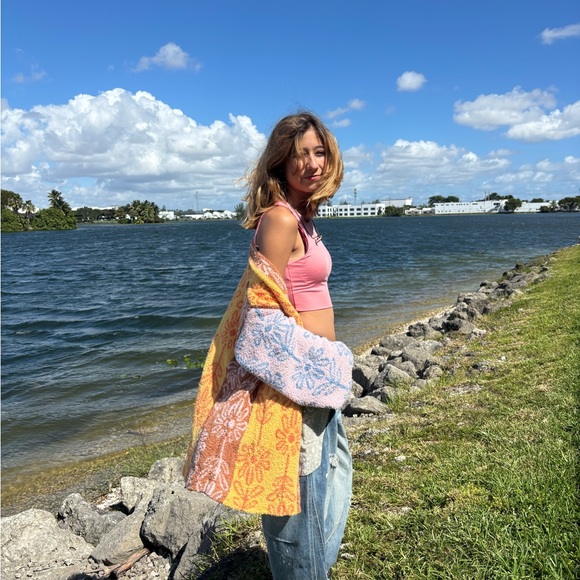 POL. Colorful Patterned Cardigan - Picture 4 of 8